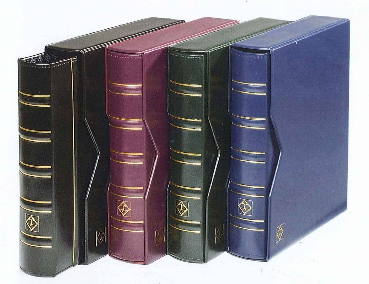 Coin Album & Slipcase OPTIMA Classic Design, Black