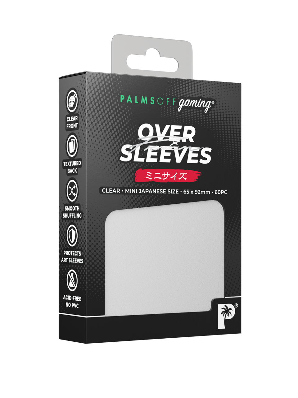 Palms Off Gaming Japanese Mini Triple Sleeve Kit Deck Inner Over Sleeves — component 3