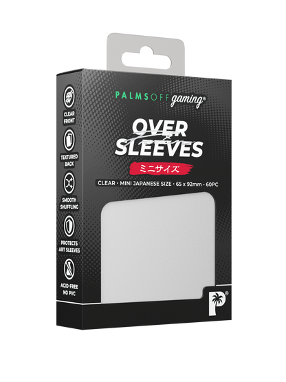 Palms Off Gaming Japanese Mini Triple Sleeve Kit Deck Inner Over Sleeves — component 3