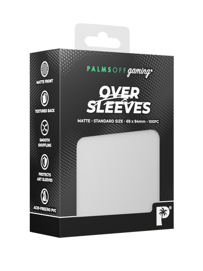 Palms Off Gaming Red Triple Sleeve Kit Deck Inners & Matte Oversleeves — component 3