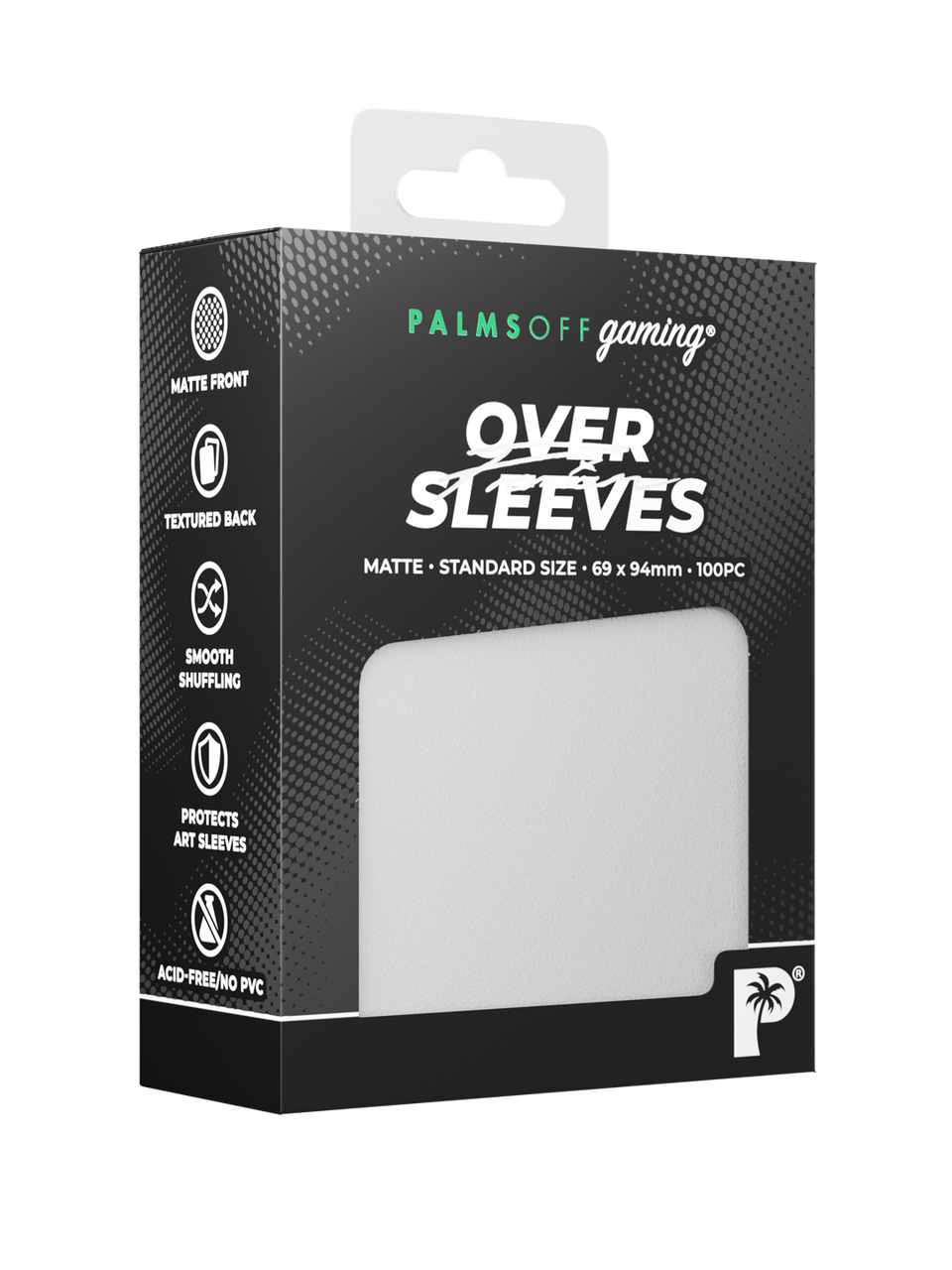 Palms Off Gaming Standard Oversleeves 100pc Matte