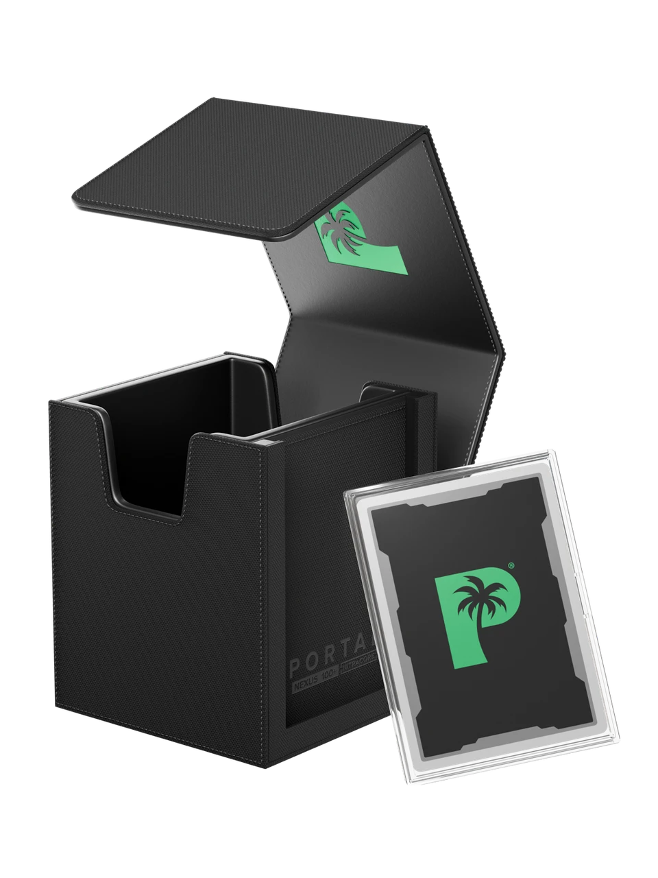 Palms Off Gaming Portal Deck Box - Nexus 100+ Black