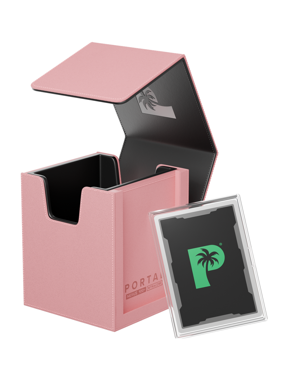 Palms Off Gaming Portal Deck Box - Nexus 100+ Pink