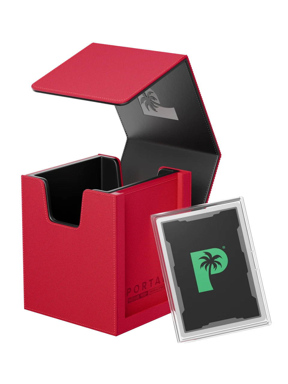 Palms Off Gaming Portal Deck Box - Nexus 100+ Red