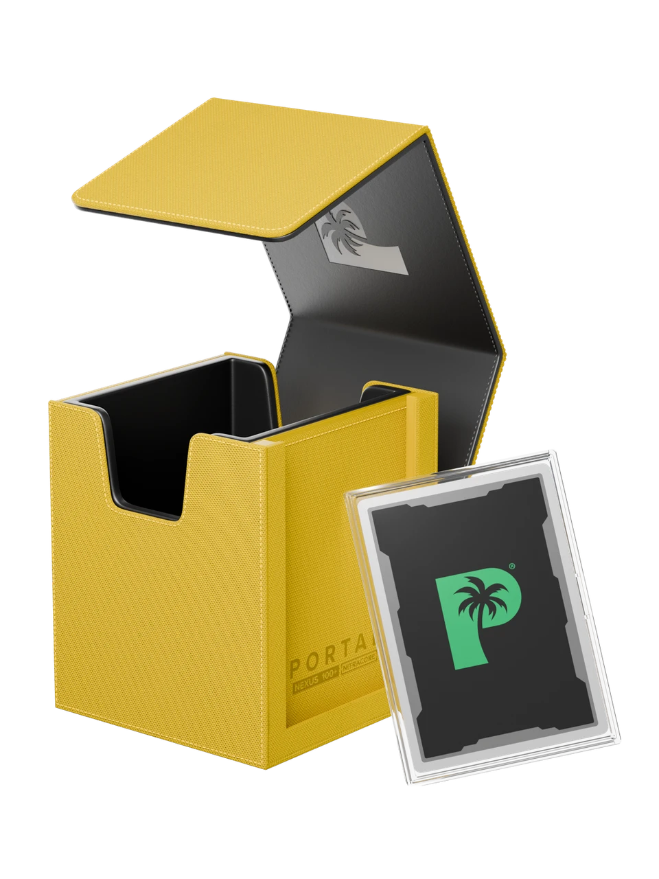 Palms Off Gaming Portal Deck Box - Nexus 100+ Yellow