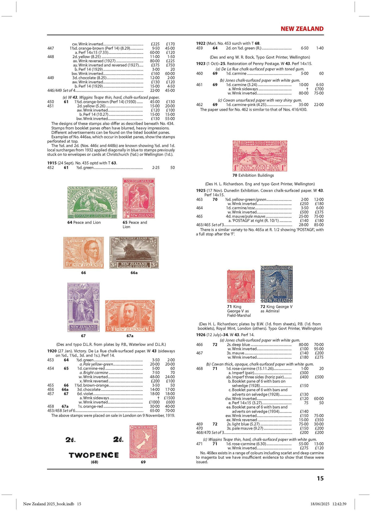 2025 New Zealand Stamp Catalogue 8th Edition