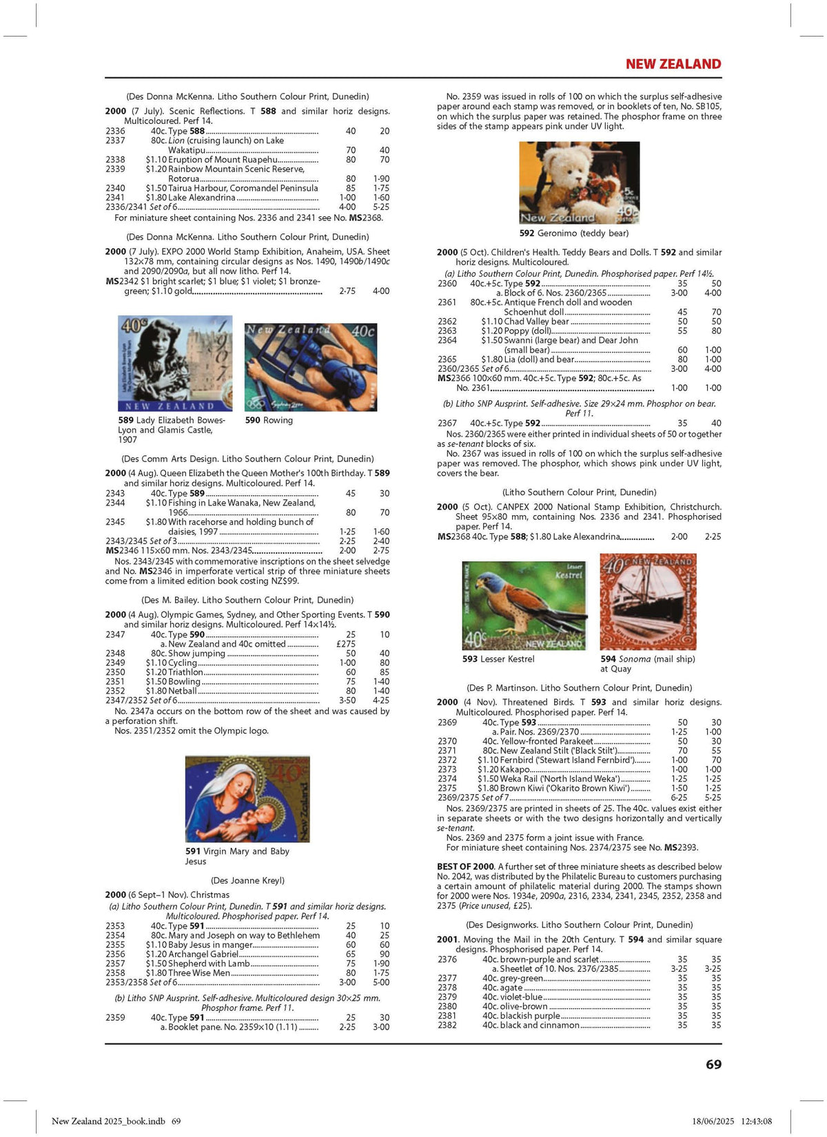 2025 New Zealand Stamp Catalogue 8th Edition
