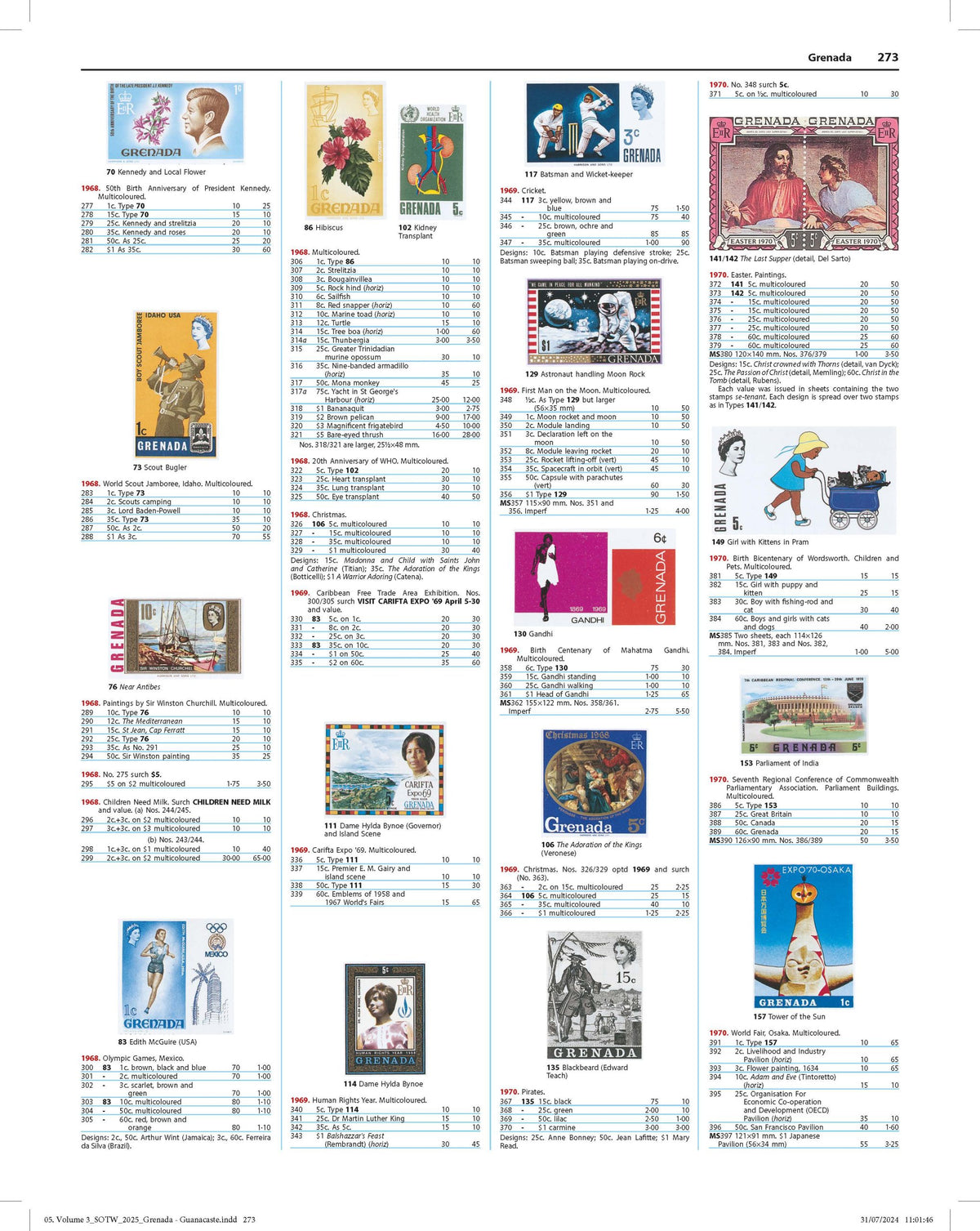 STANLEY GIBBONS 2025 Stamps Of The World - Set Of 6 Catalogues