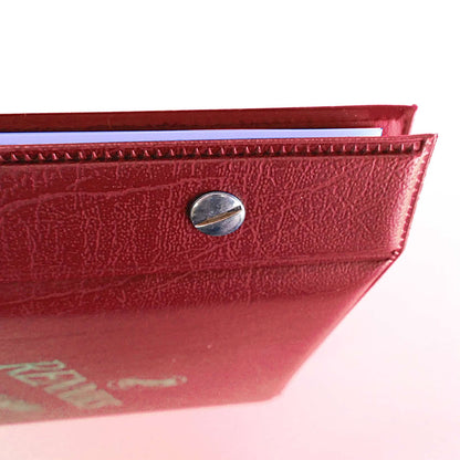 Renniks Banknote Album - Red