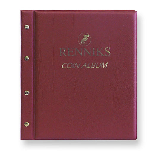 Renniks Coin Album - Red