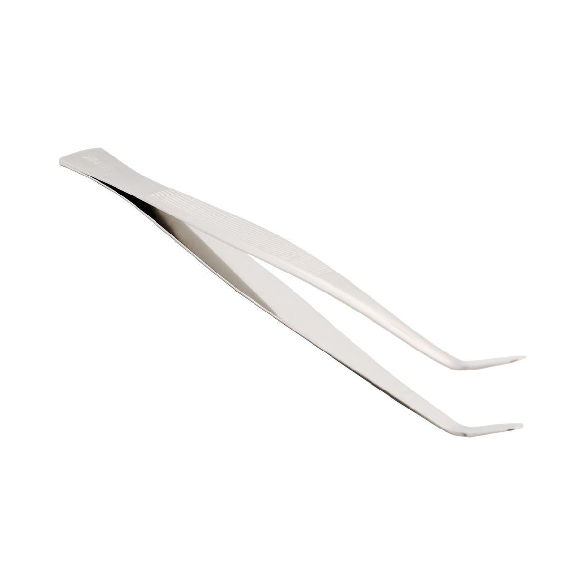 Renniks Premium Professional stamp Tweezer Bent Spade 15cm with Black sheath