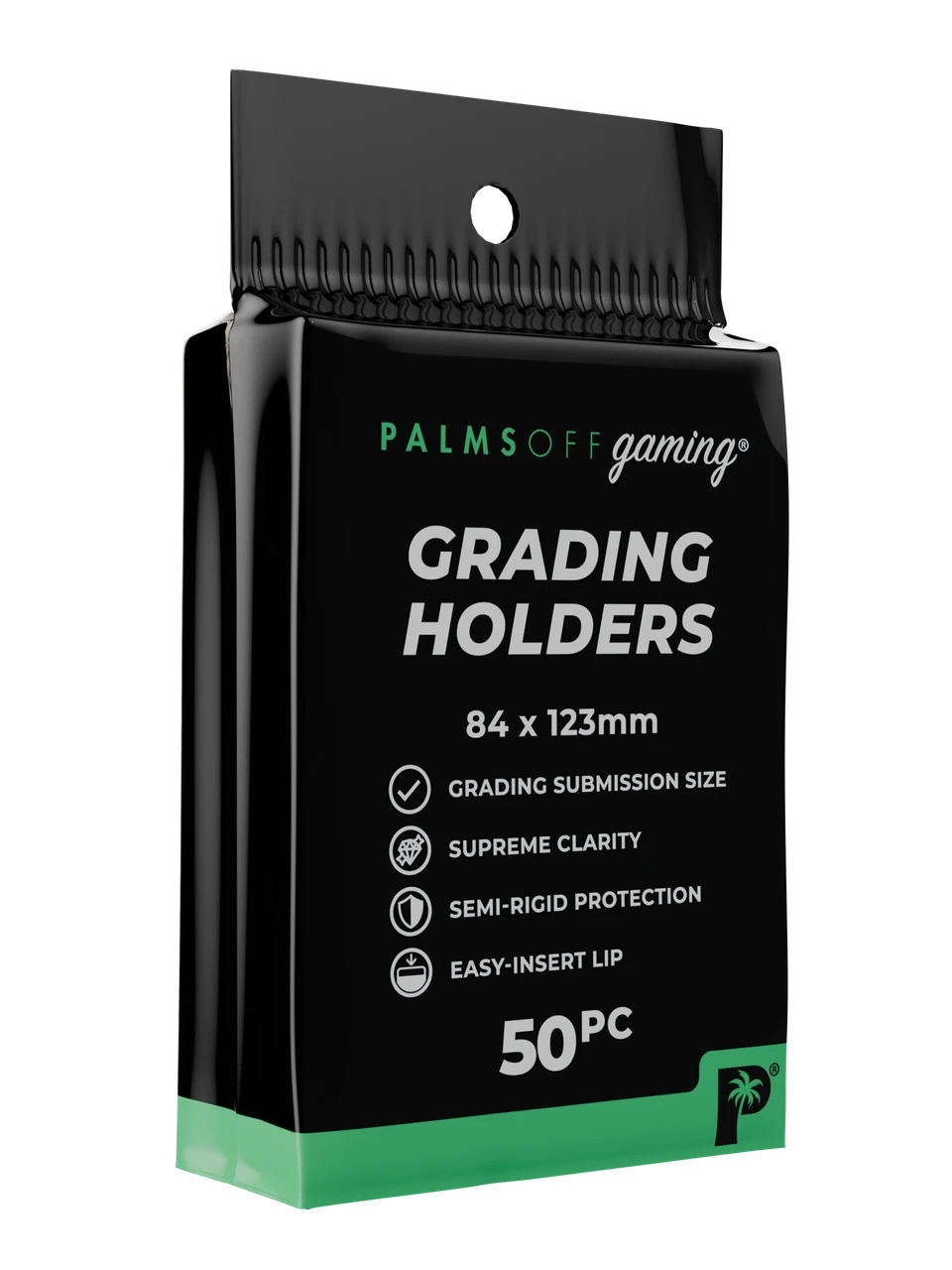 Palms Off Gaming 200 Semi Rigid Holders + 200 Standard Soft Sleeves