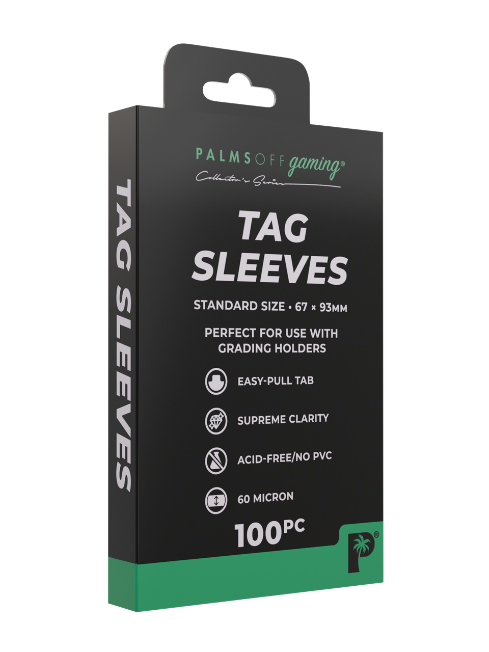Palms Off Gaming Sleeve Bundle 1000 Standard Soft Sleeves + 500 Tag Sleeves — component 2