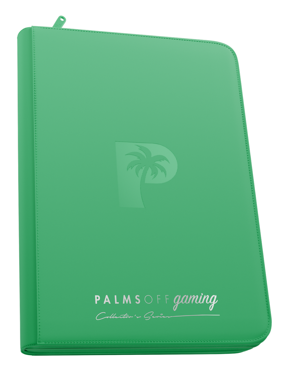 Palms Off Gaming Collectors Top Loader Binder - 9 Pocket - Green