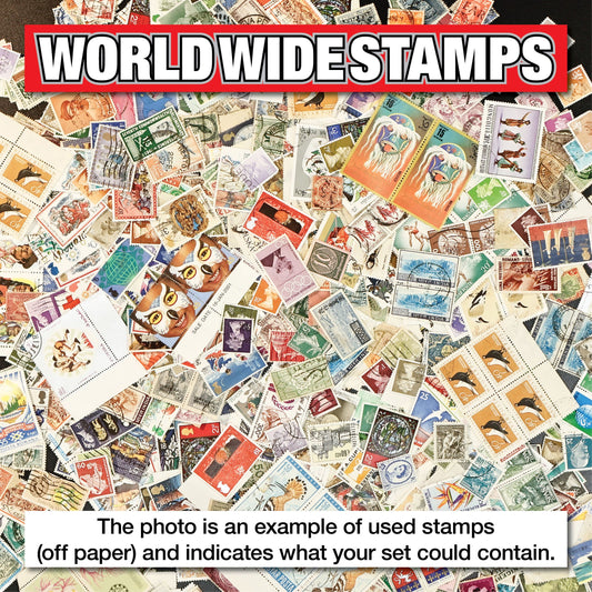 STAMPS - 50 FLOWERS