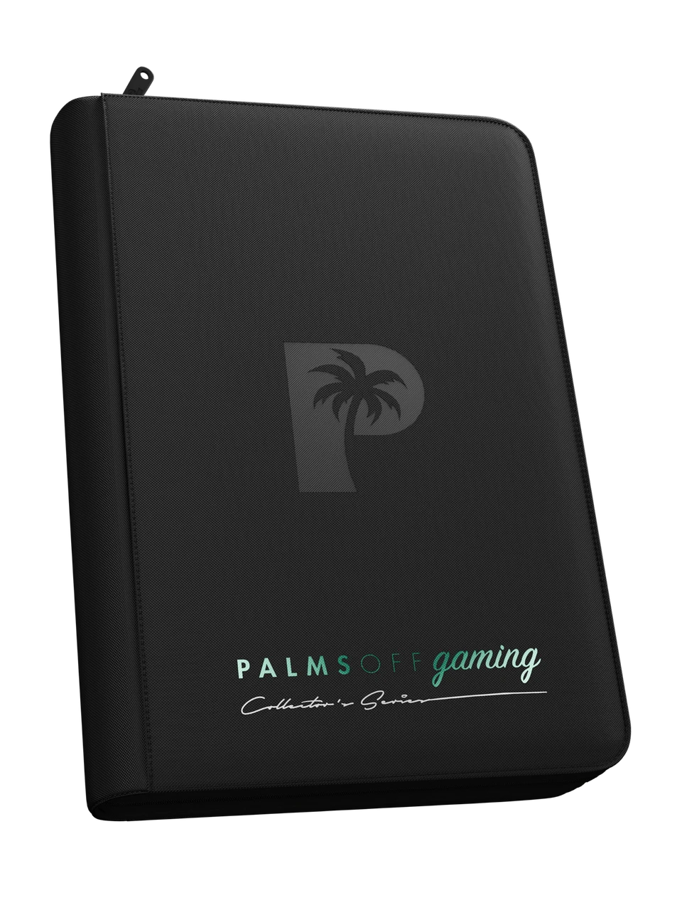 Palms Off Gaming 4 Pocket Zip Binder Black