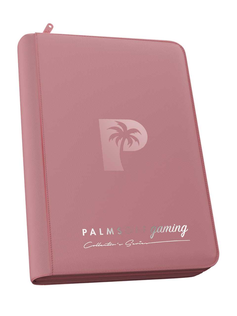 Palms Off Gaming 4 Pocket Zip Binder Pink