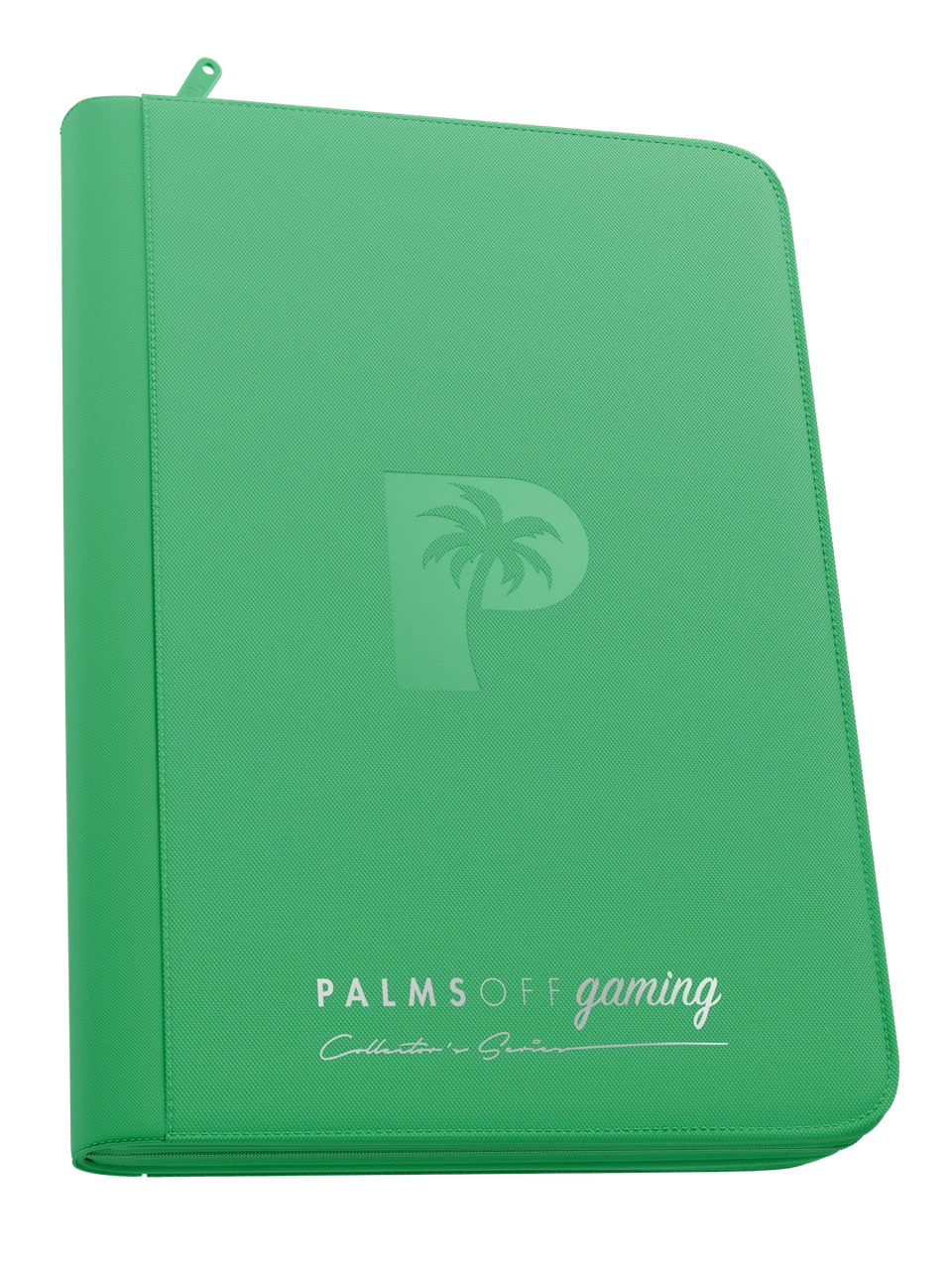 Palms Off Gaming 9 Pocket Zip Binder Green