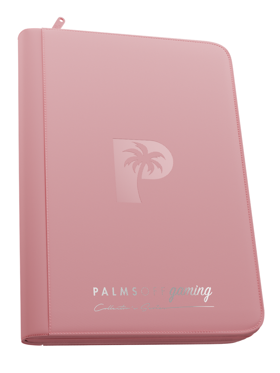Palms Off Gaming 9 Pocket Zip Binder Pink