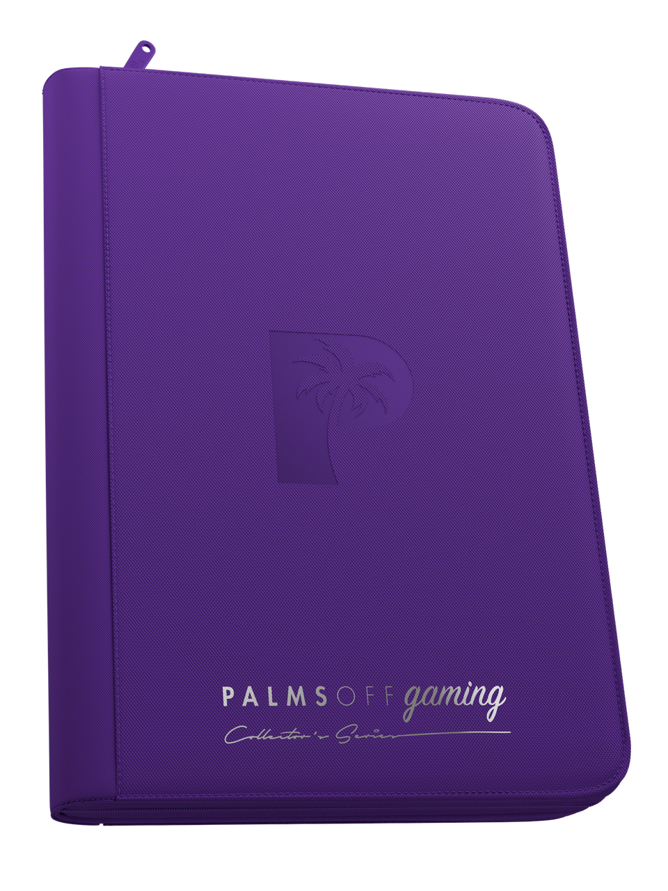 Palms Off Gaming 9 Pocket Zip Binder Purple