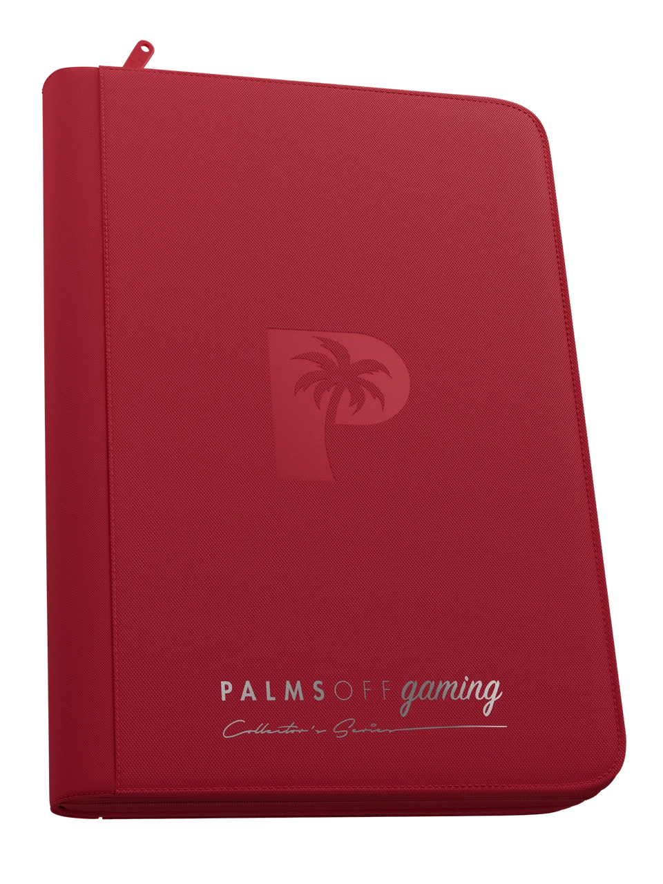 Palms Off Gaming 9 Pocket Red Binder 400 Soft + 400 Inner Sleeves