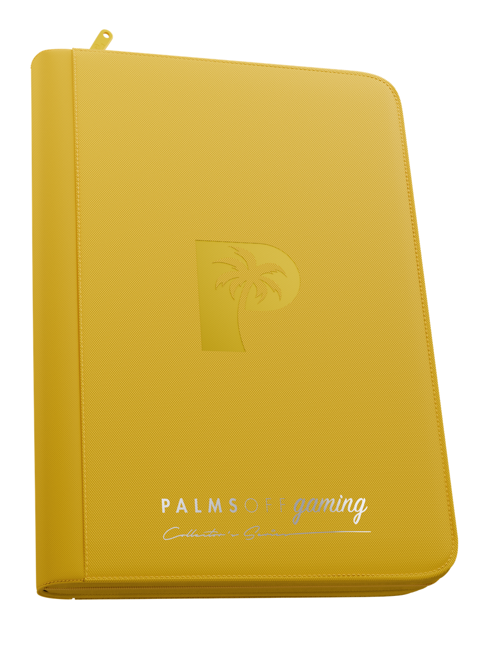 Palms Off Gaming 9 Pocket Zip Binder Yellow