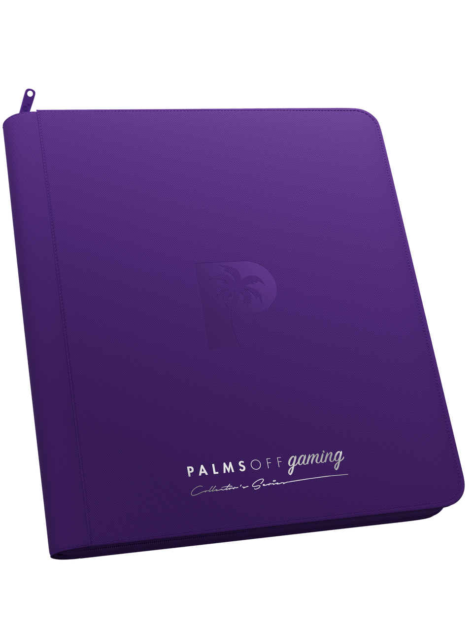 Palms Off Gaming 12 Pocket Zip Binder Purple