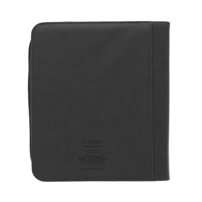 BCW Z-Folio 4-Pocket Lx Album - Toploaders - Black – rear view