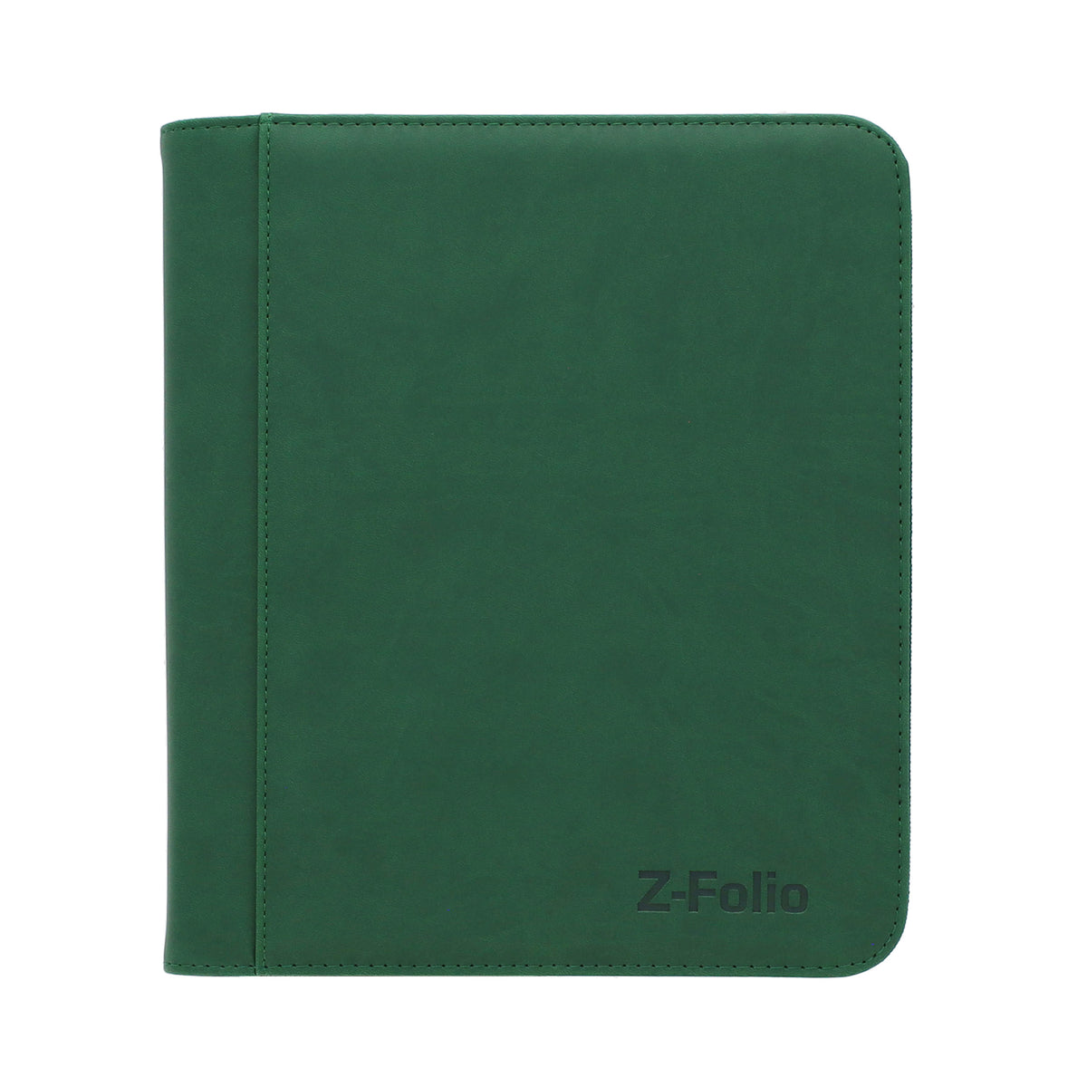 BCW Z-Folio 4-Pocket Lx Album - Toploaders - Green – front product view