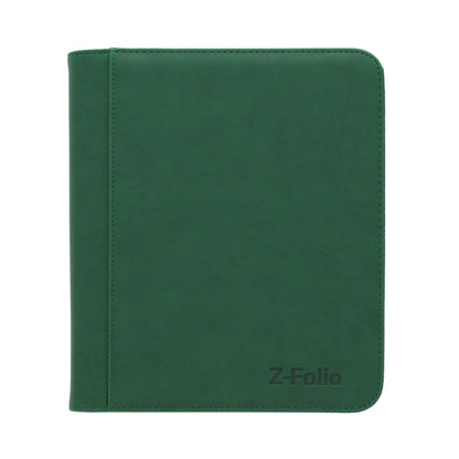 BCW Z-Folio 4-Pocket Lx Album - Toploaders - Green – front product view