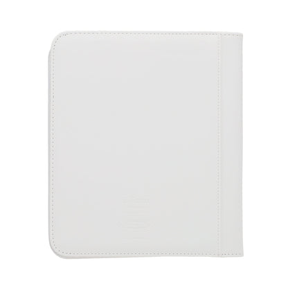 BCW Z-Folio 3-Pocket Lx Album - Toploaders - White – rear view