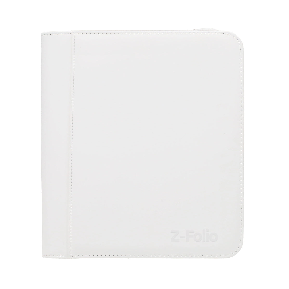 BCW Z-Folio 3-Pocket Lx Album - Toploaders - White – front product view