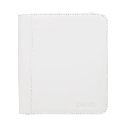 BCW Z-Folio 3-Pocket Lx Album - Toploaders - White – front product view