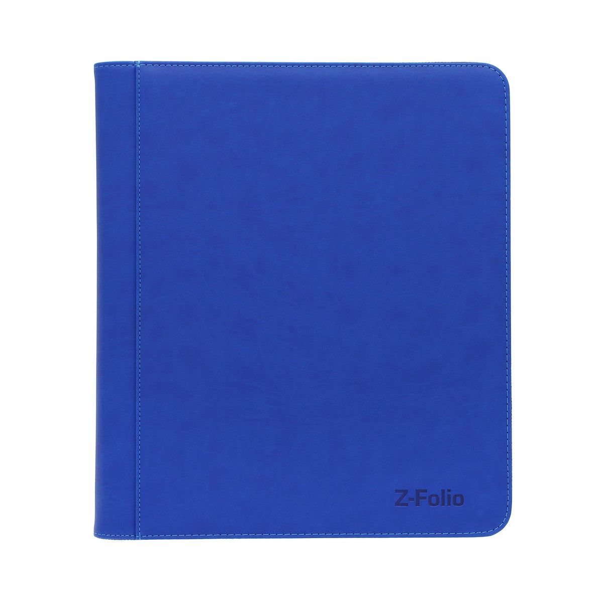 BCW Z-Folio 9-Pocket Lx Album - Toploaders - Blue – front product view