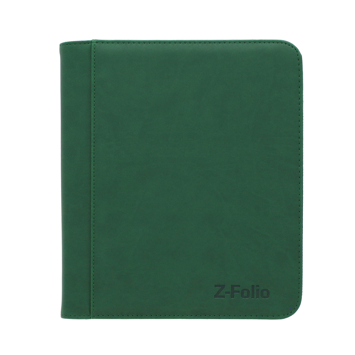 BCW Z-Folio 9-Pocket Lx Album - Toploaders - Green – front product view