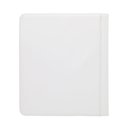BCW Z-Folio 9-Pocket Lx Album - Toploaders - White – rear view