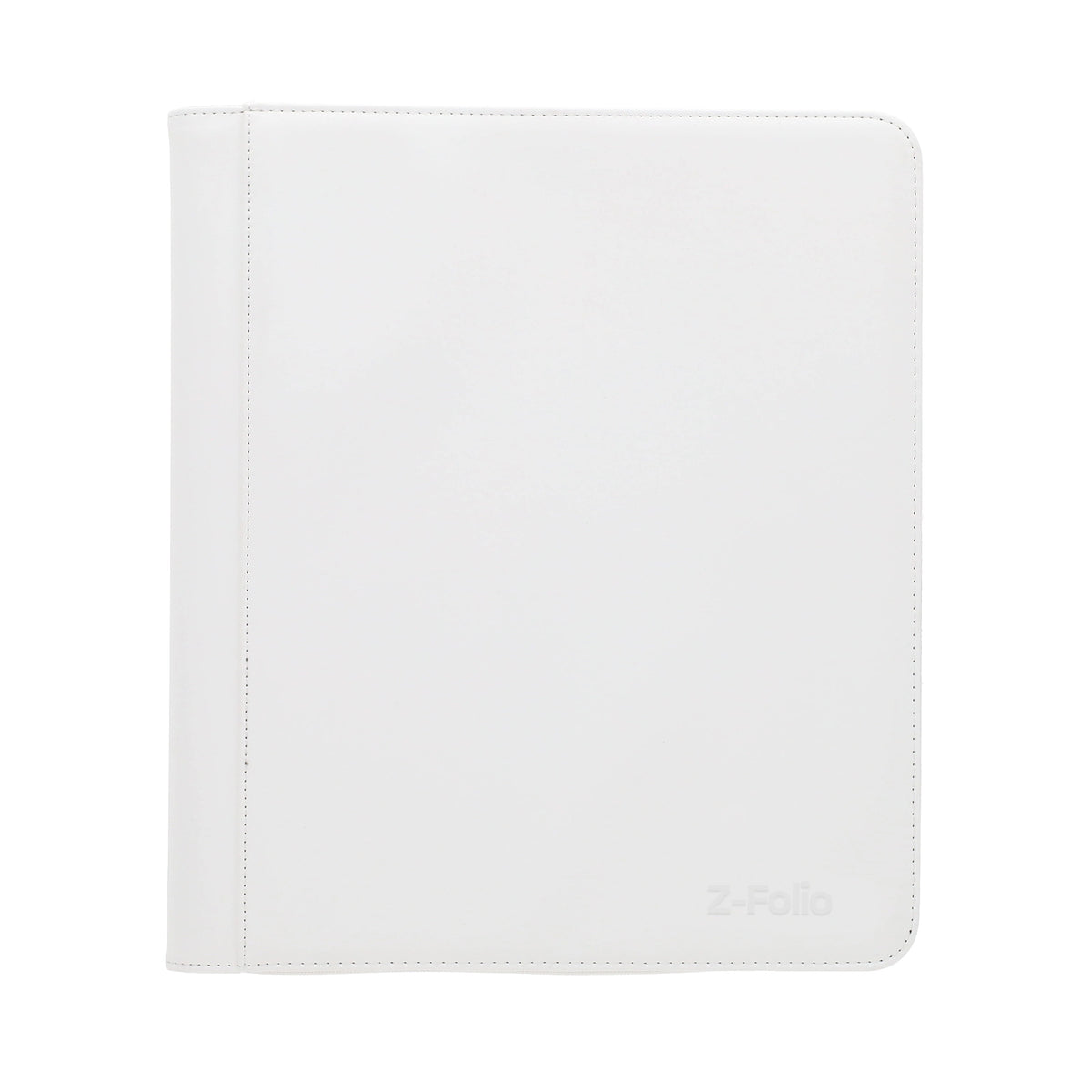BCW Z-Folio 9-Pocket Lx Album - Toploaders - White – front product view