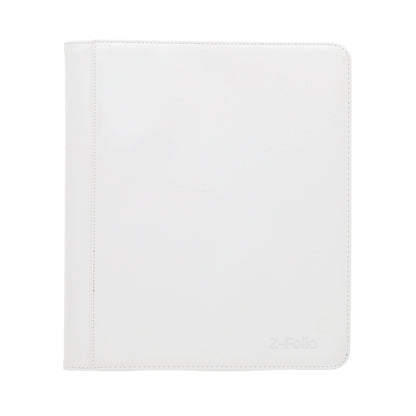 BCW Z-Folio 9-Pocket Lx Album - Toploaders - White – front product view