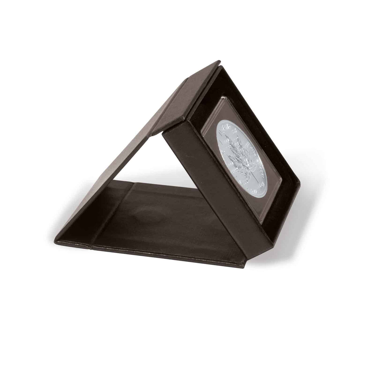 AIRBOX coin etui with display function for 1 QUADRUM capsule, black
