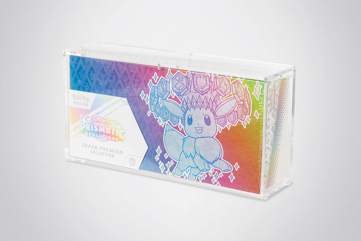Palms Off Gaming Prismatic Evolutions SPC Acrylic Case