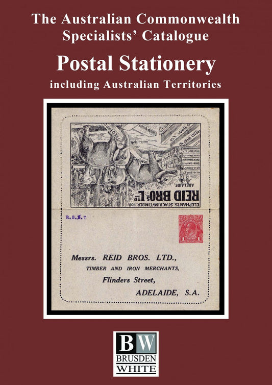 Brusden-White ACSC Postal Stationery Catalogue 2nd edt