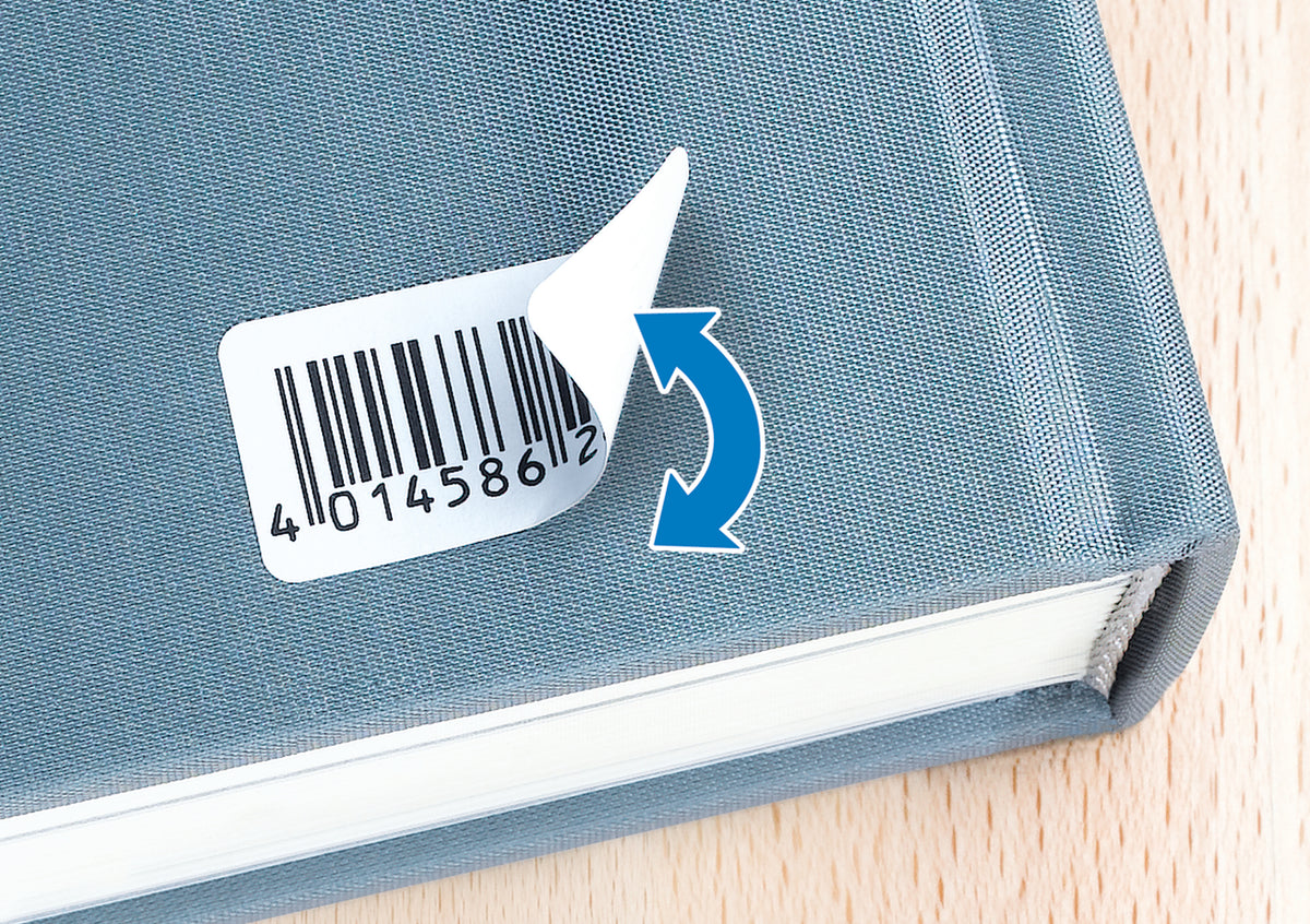 Removable Inscription Strips A4, 63.5 x 16.9mm, White, Movables Technology