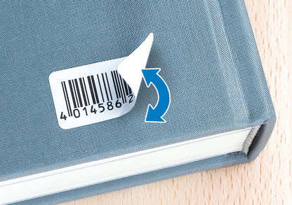 Removable Labels A4, 17.8 x 10mm, White, Movables Technology