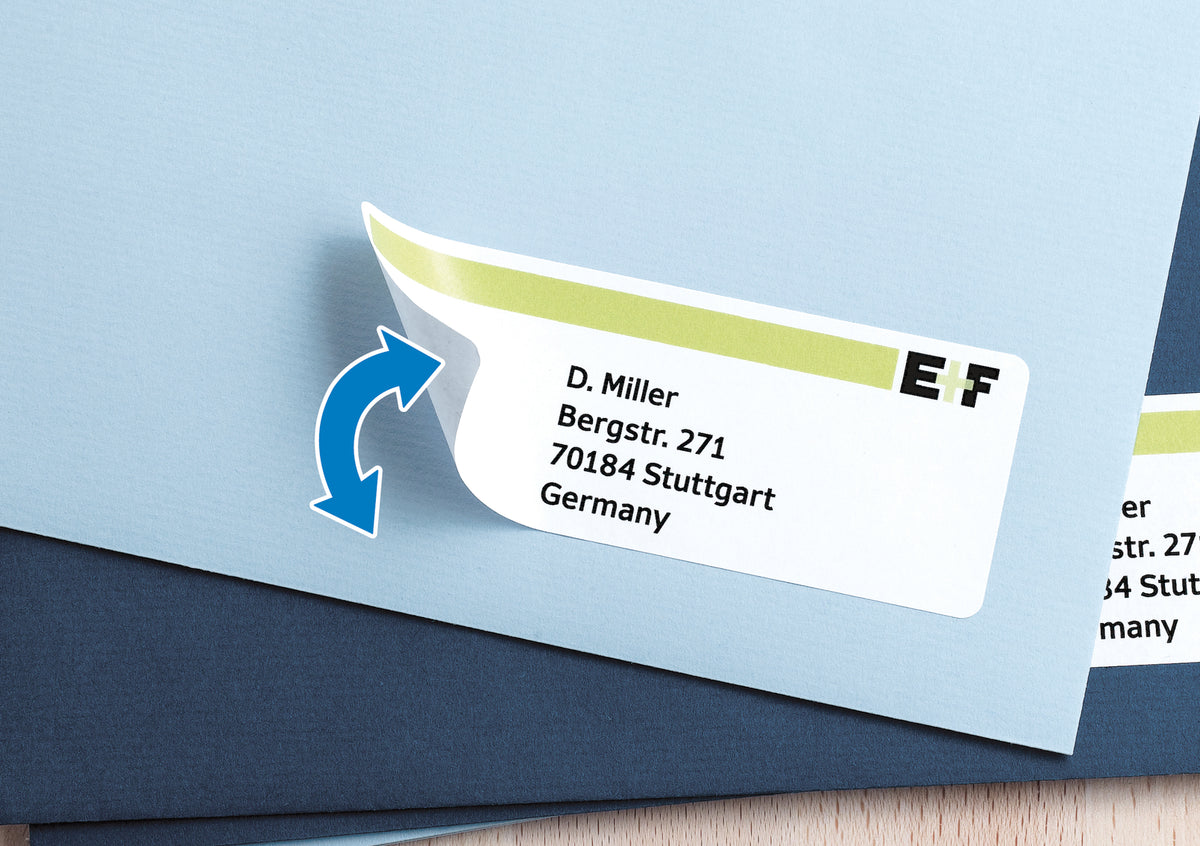Removable Address Labels A4, 99.1 x 57mm, White, Movables Technology