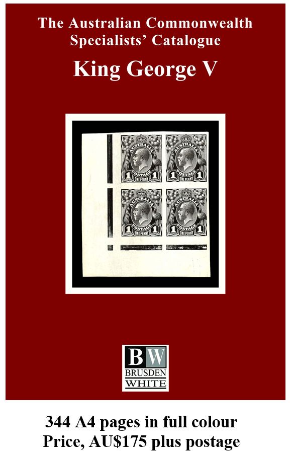 Brusden White KING GEORGE V 7TH EDITION (in full colour) (Copy)