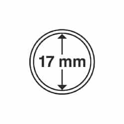 ULTRA Coin Capsules, inside diameter 17mm