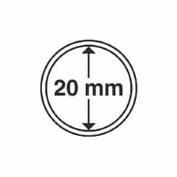 ULTRA Coin Capsules, inside diameter 20mm