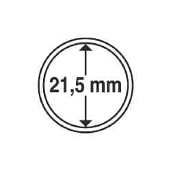 Coin Capsules, Inner Diameter 21.5mm