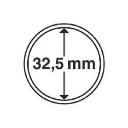 Coin Capsules, Inner Diameter 32.5mm