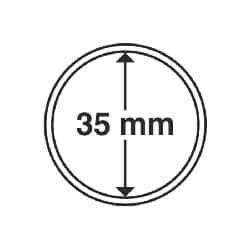 ULTRA Coin Capsules, inside diameter 35mm